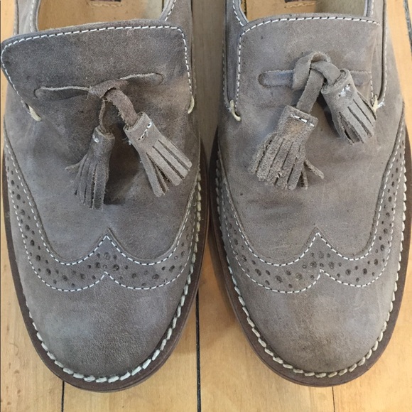 Steven by Steven Madden grey leather loafers - Picture 2 of 4